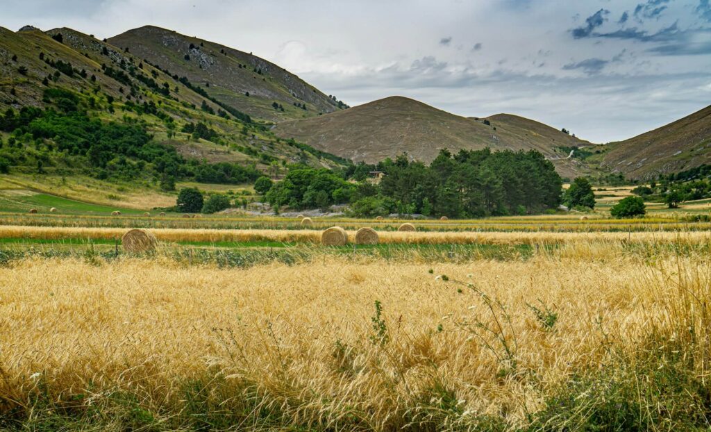 L'Aquila countryside view